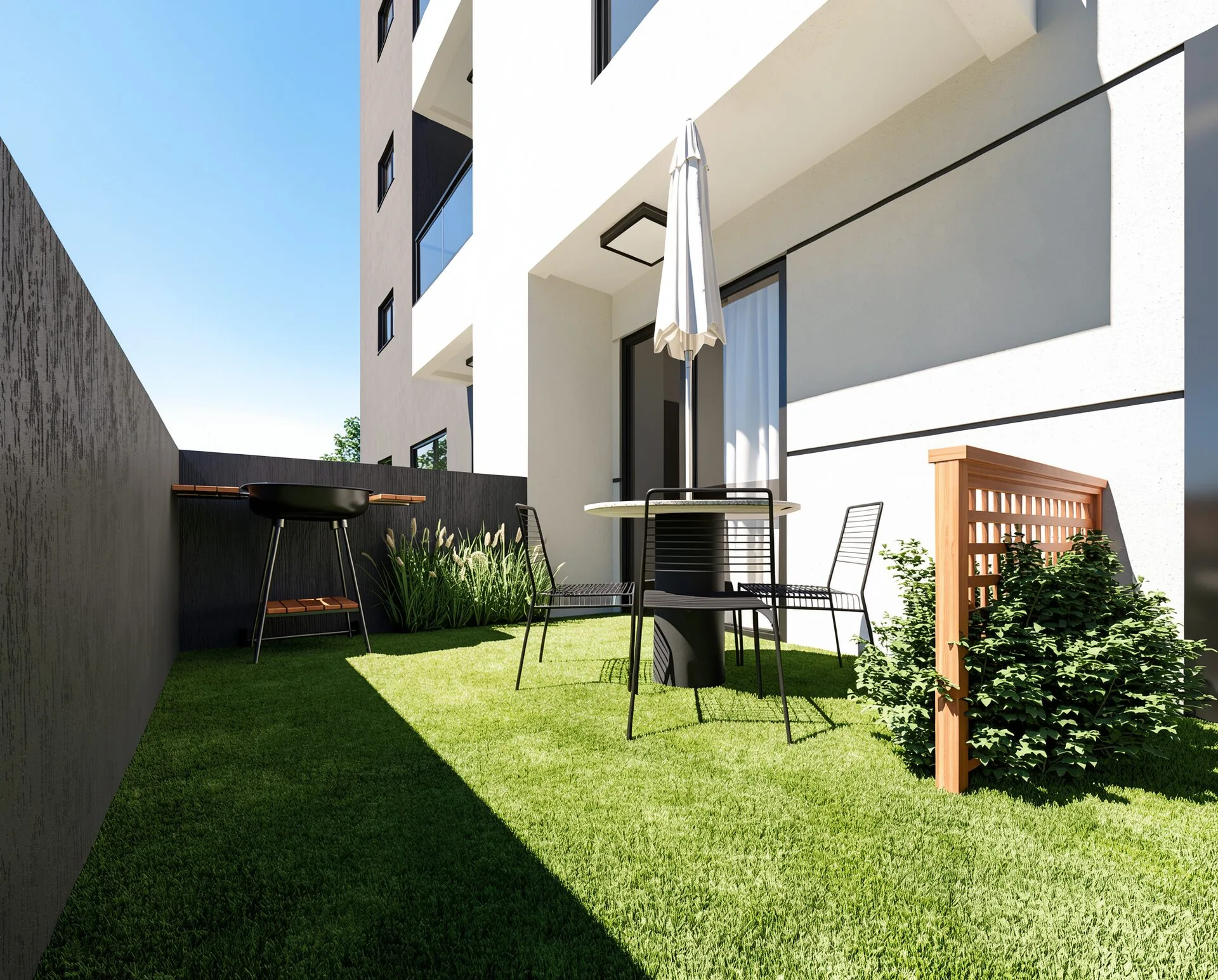 Perspectiva ilustrativa — Garden, projeto Blue Belle SPE